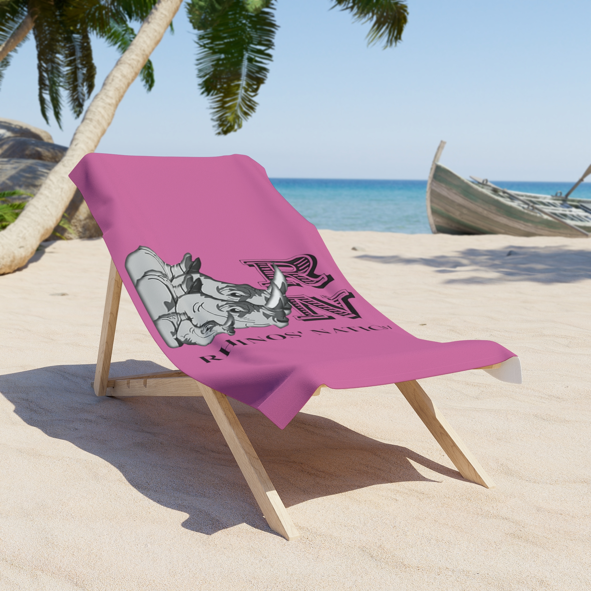 RN Beach Towels - Lite Pink