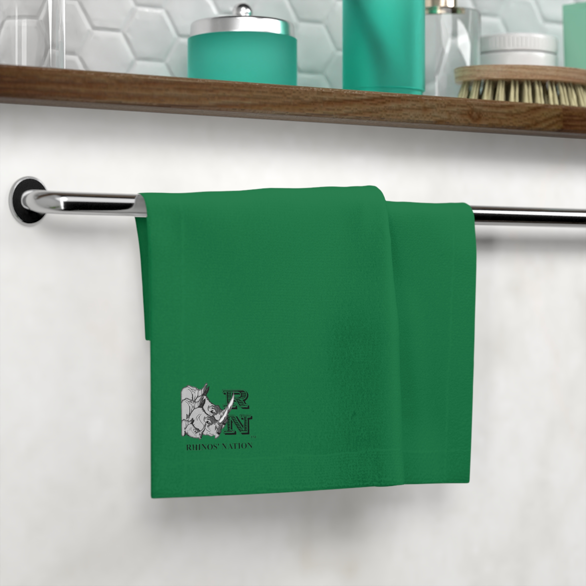 RN Face Towels - Dark Green