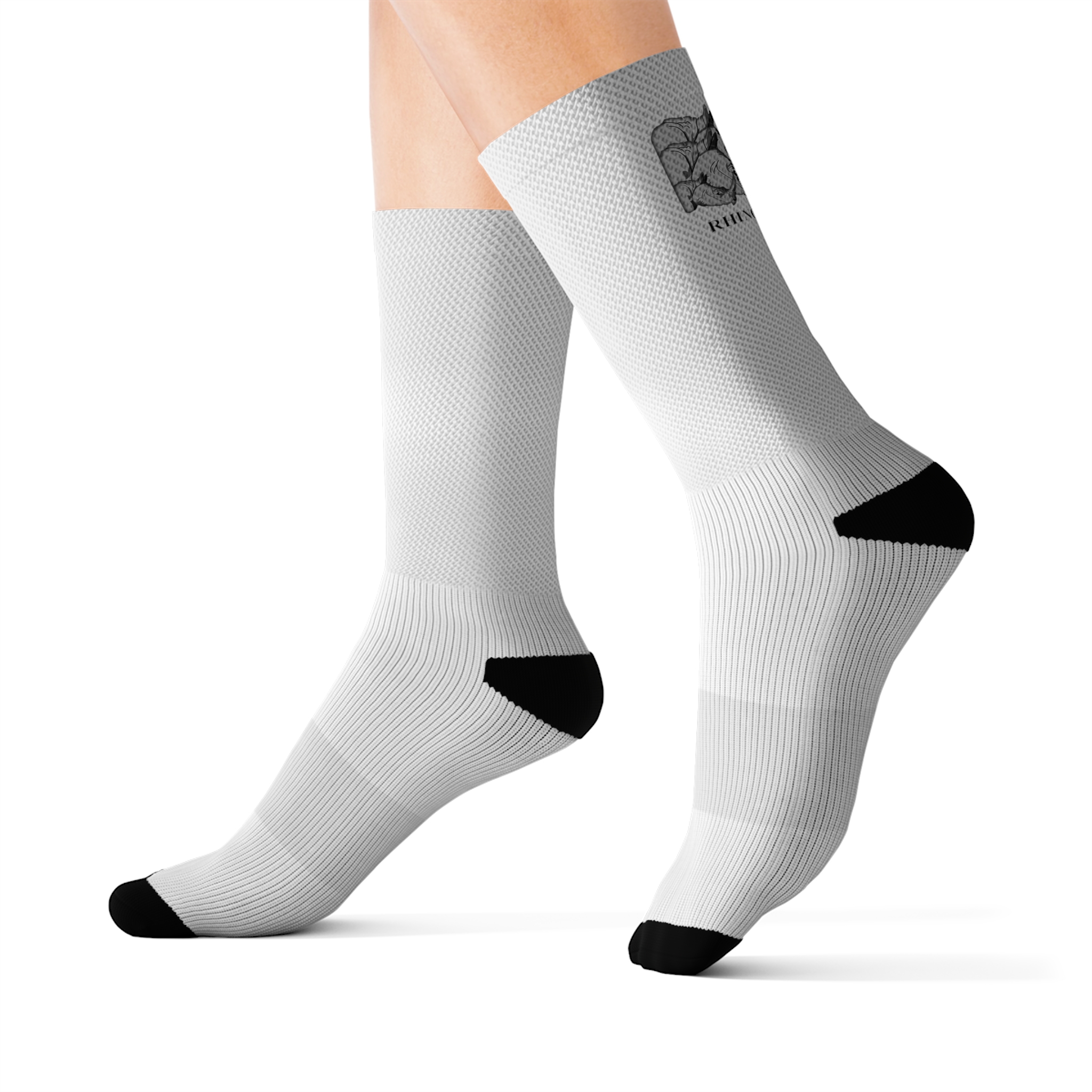 RN Tube Socks - White