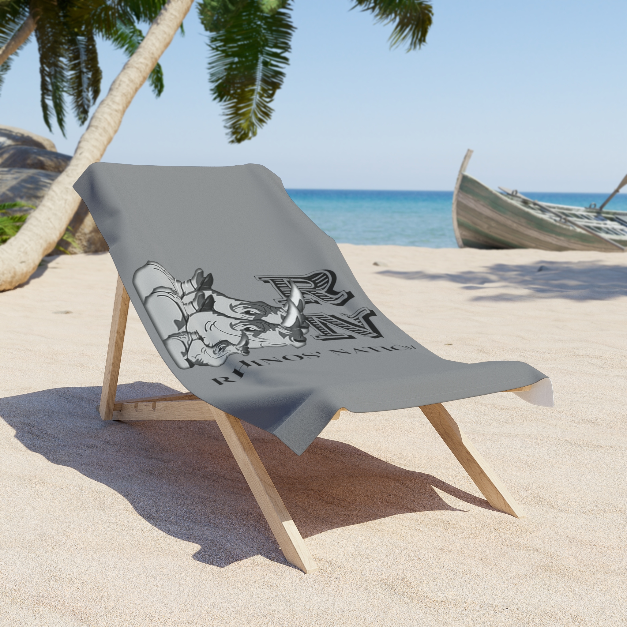 RN Beach Towels - Grey