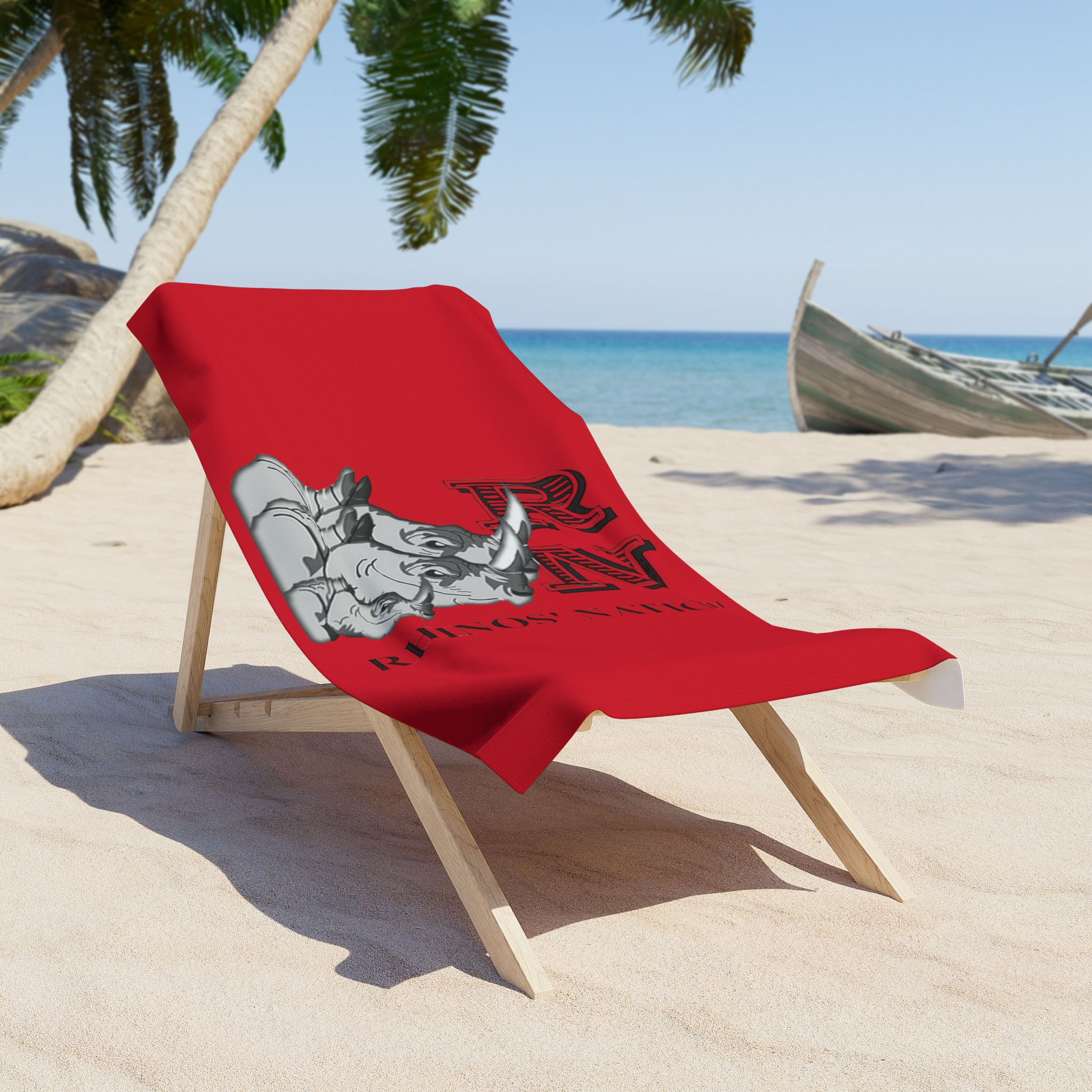 RN Beach Towels - Red