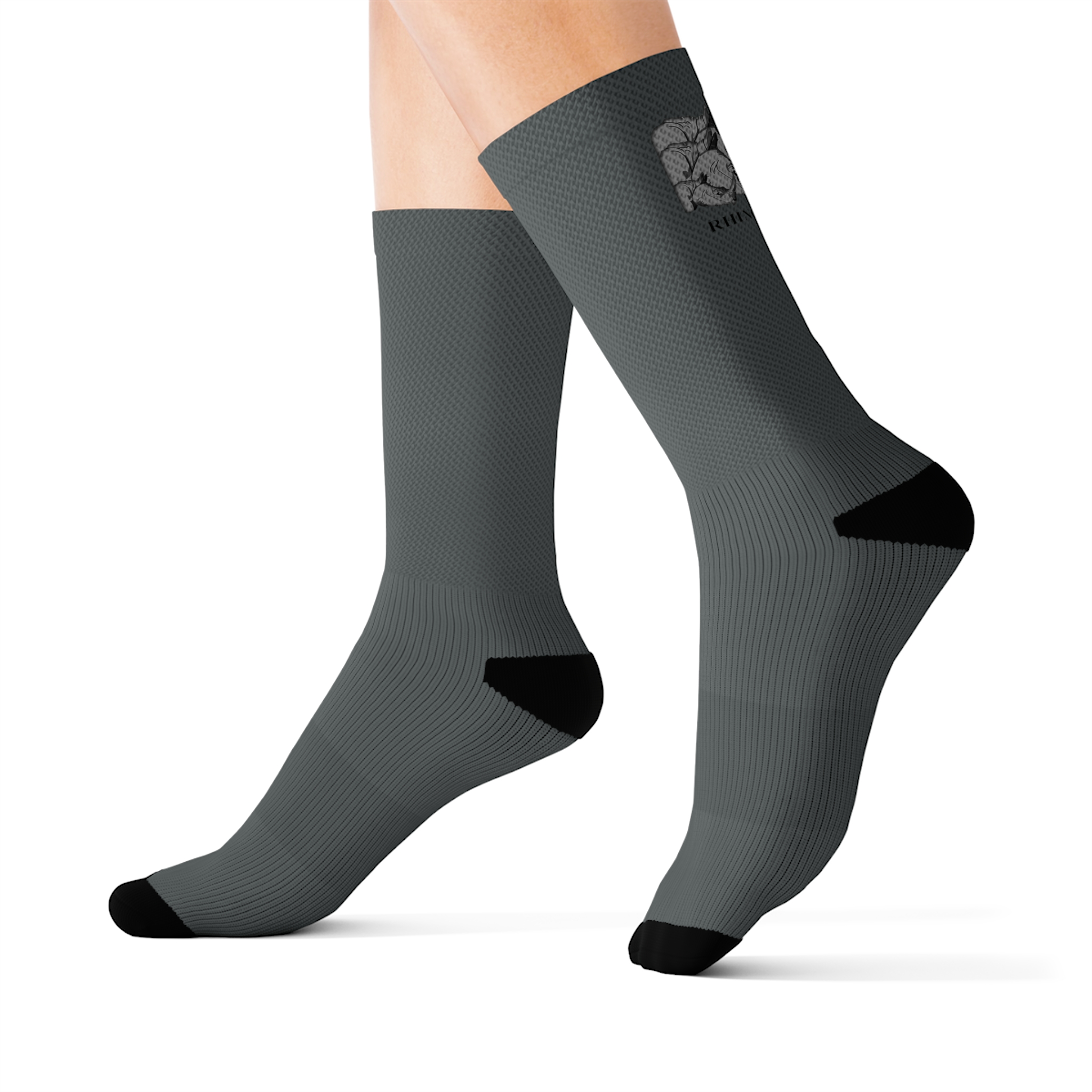 RN Tube Socks - Dark Gray