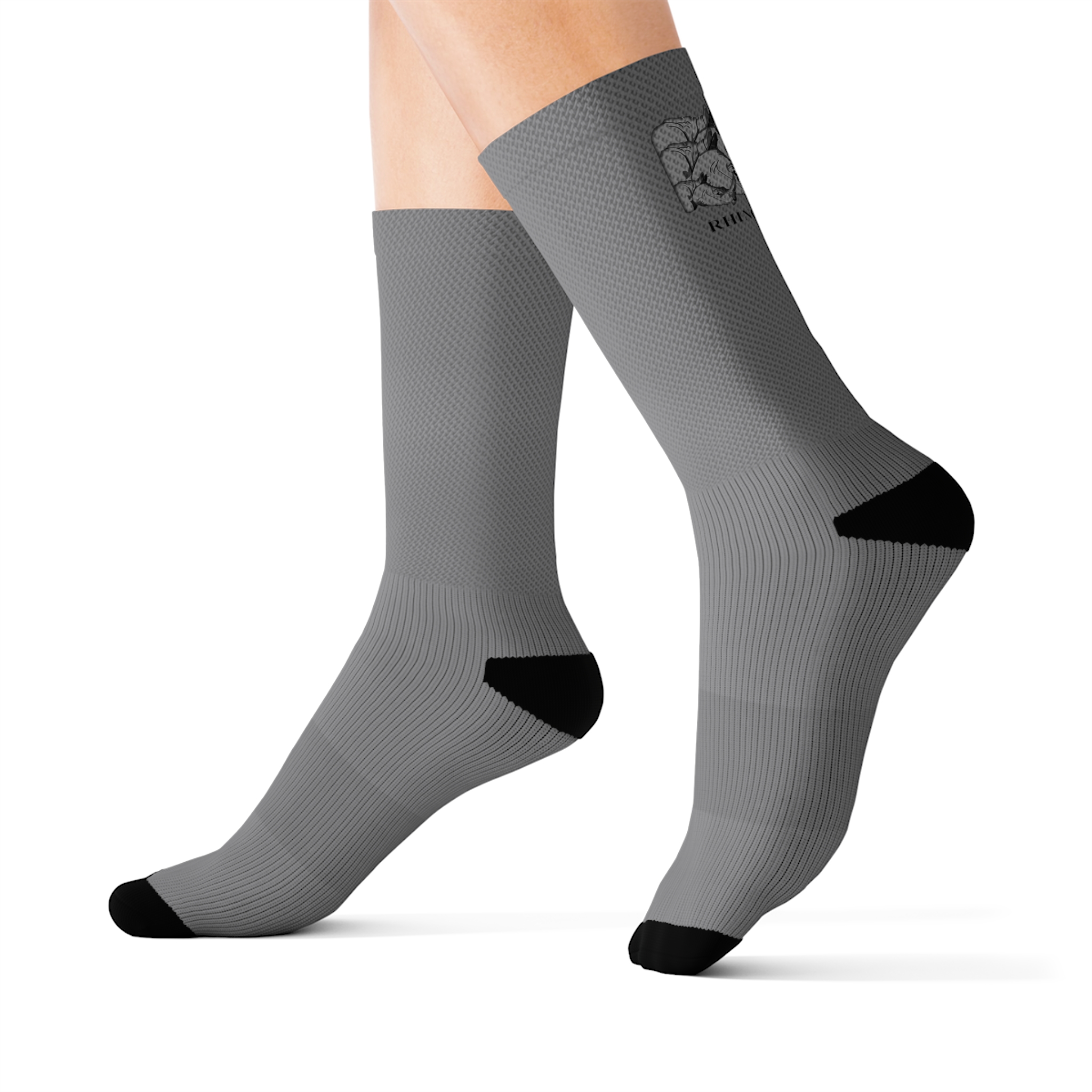RN Tube Socks - Gray